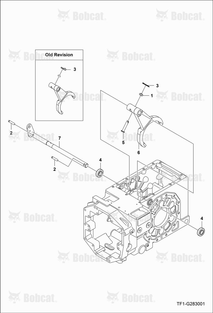 Rear DIFF Lock Group