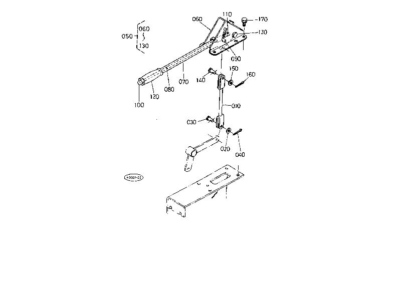 Pto Clutch Lever