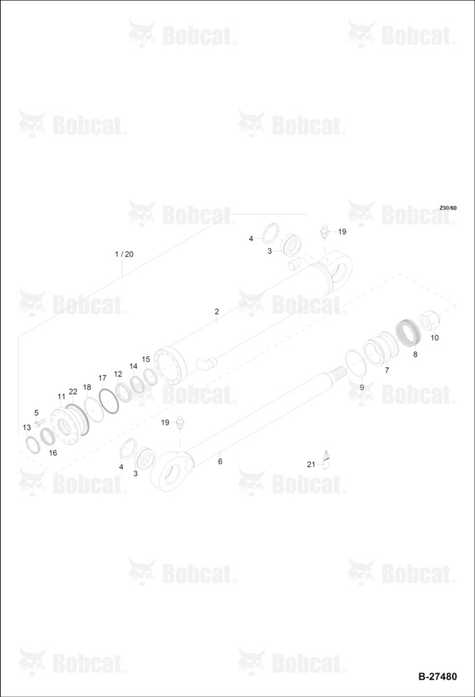 Hydraulic Cylinder - Bucket