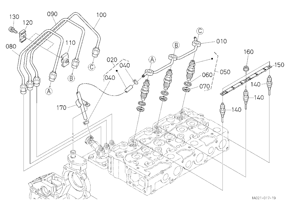 Nozzle Holder And Glow Plug
