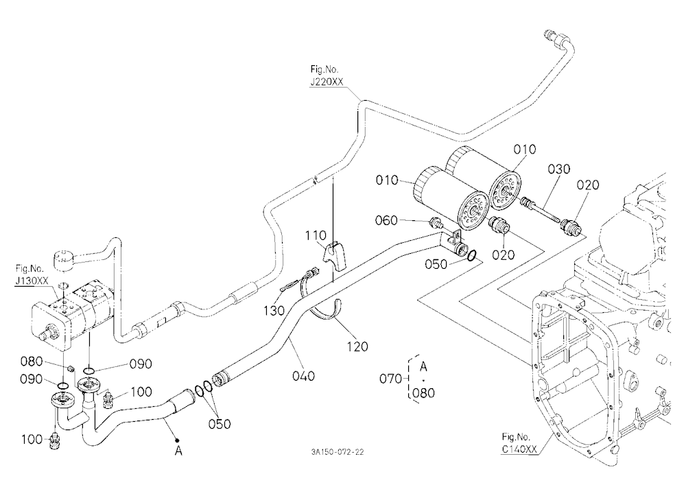 Hydraulic Pipe (Suction) [A]
