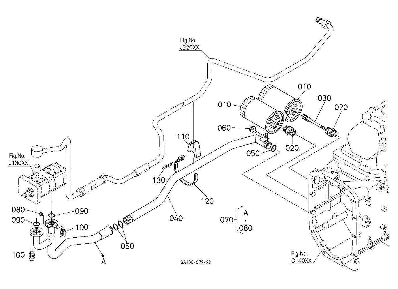 Hydraulic Pipe (Suction) [A]