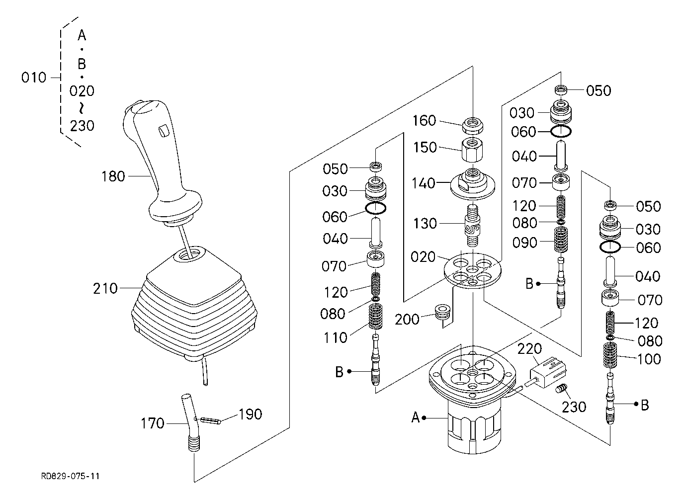Pilot Valve (Lh) [Component Parts]