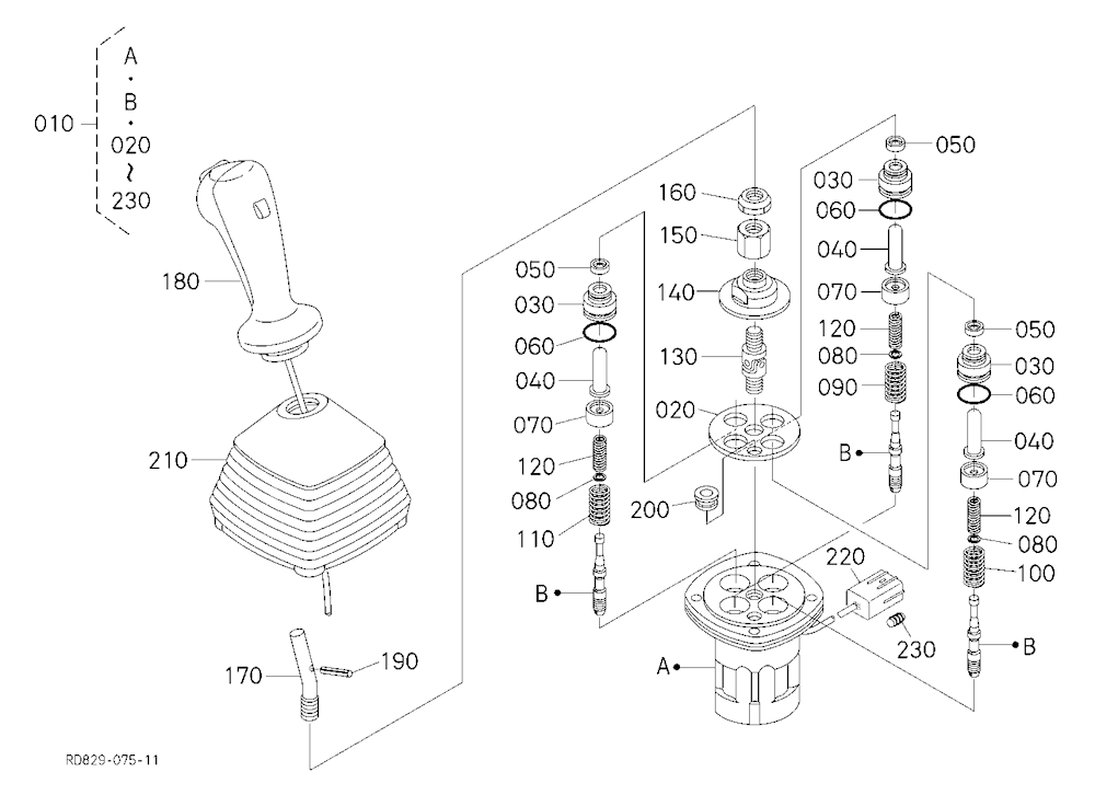 Pilot Valve (Lh) [Component Parts]