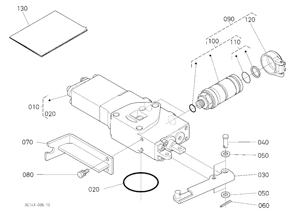 Auxiliary Control Valve Kit (Scd) (W/G No.M7604) [