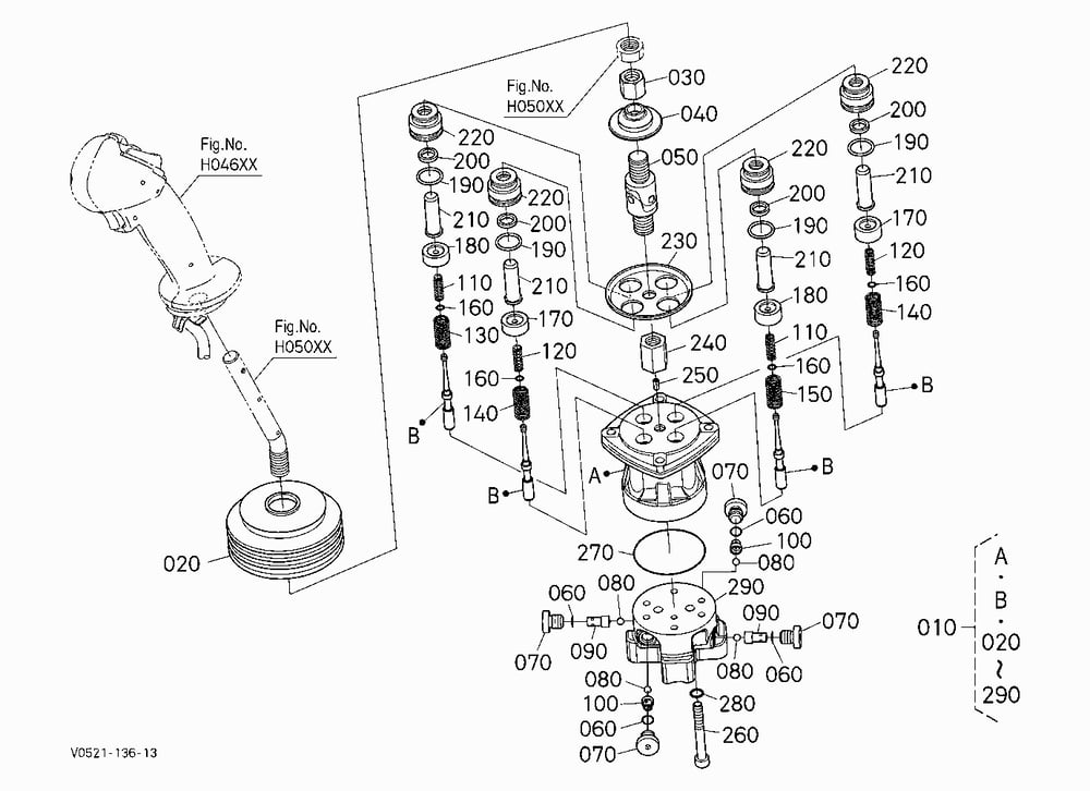 PILOT VALVE (LH) [EXCEPT HIGH FLOW] [COMPONENT PAR