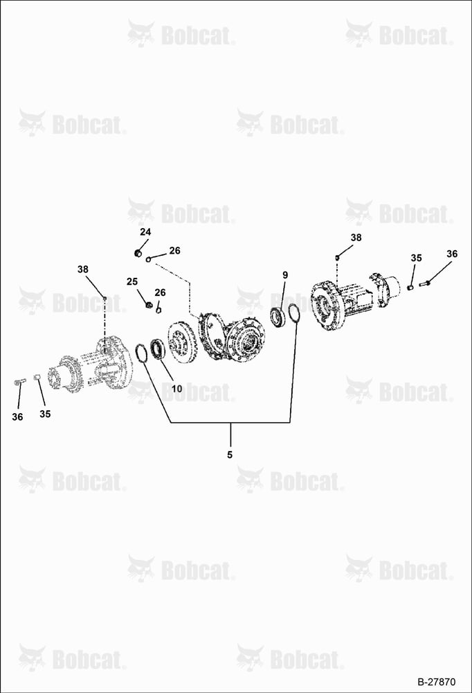 Differential Bearings (Replacement Axle - 5904661666)