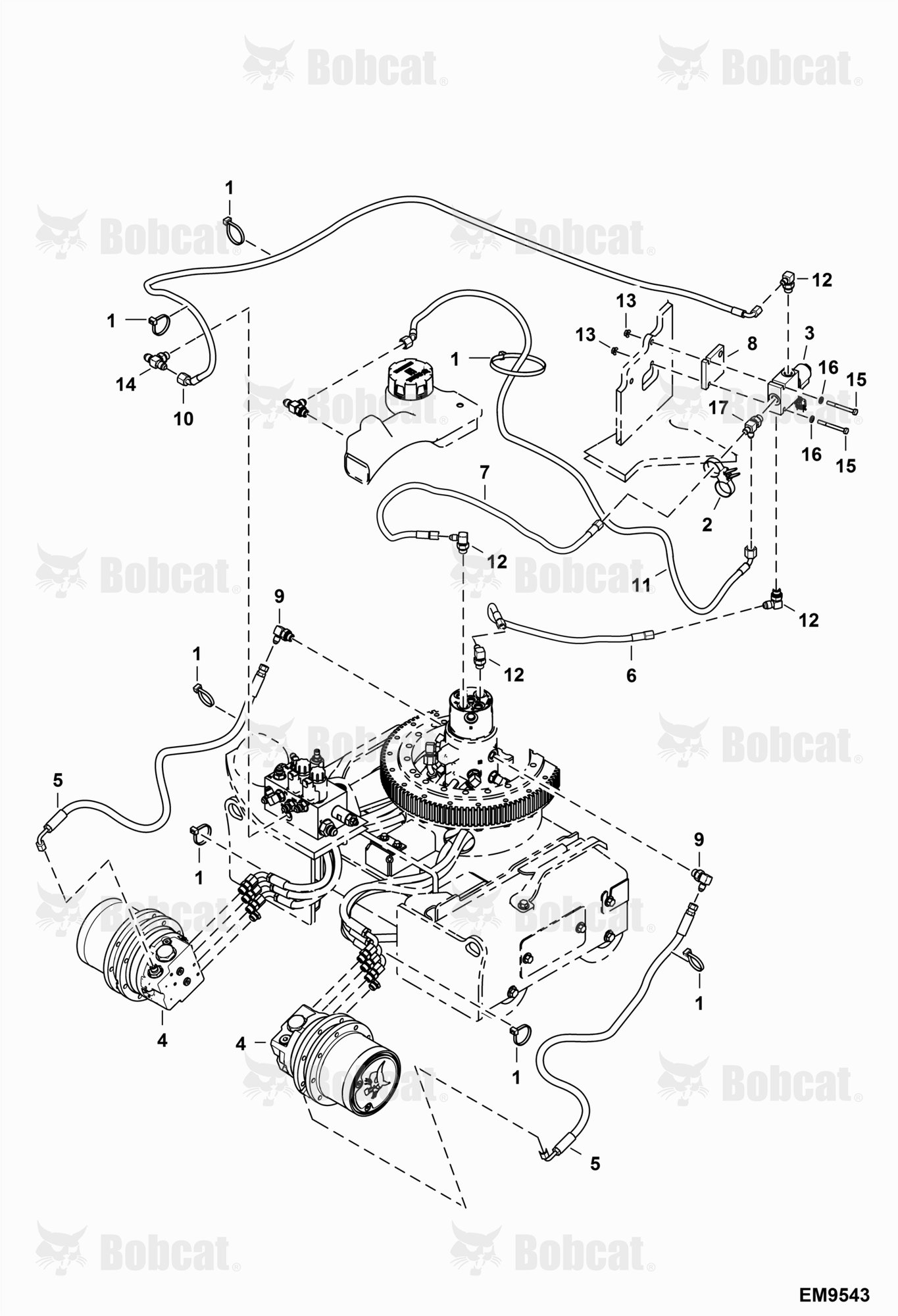 Drive Motor Circuitry  AB4711898 & Above