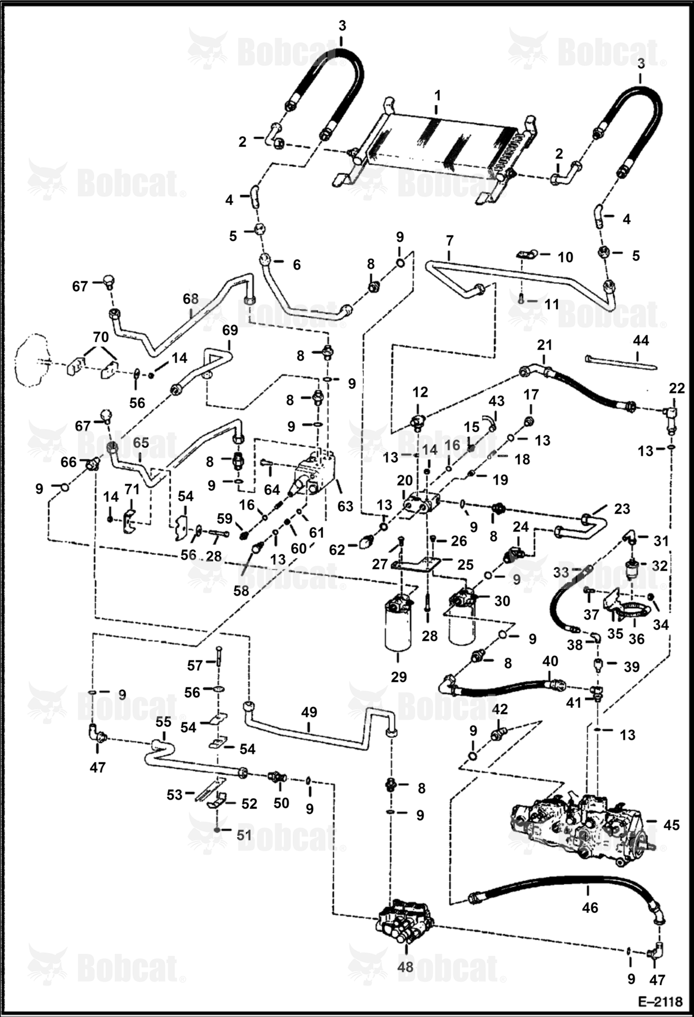 Hydrostatic Circuitry  510126791 & Below