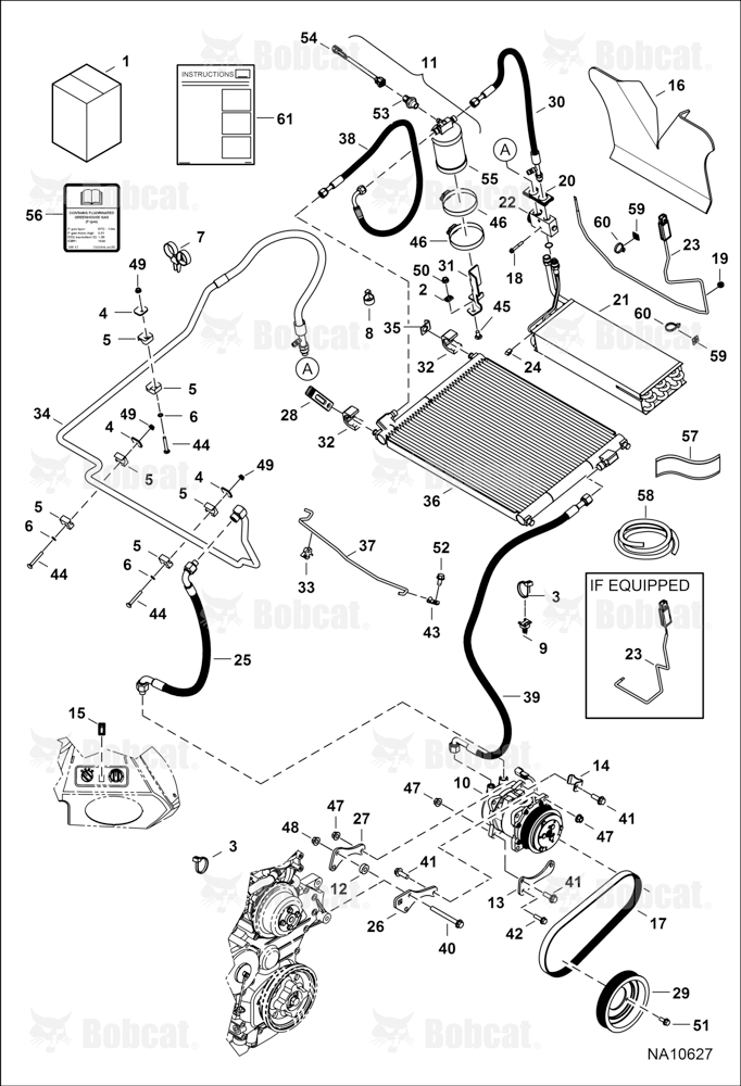 Heater & A/C (A/C Kit) ACS711001 - ACS713859, ACSL11001 - ACSL13584
