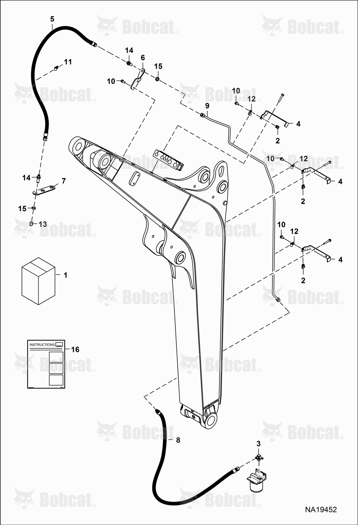 Case Drain Kit (Arm)