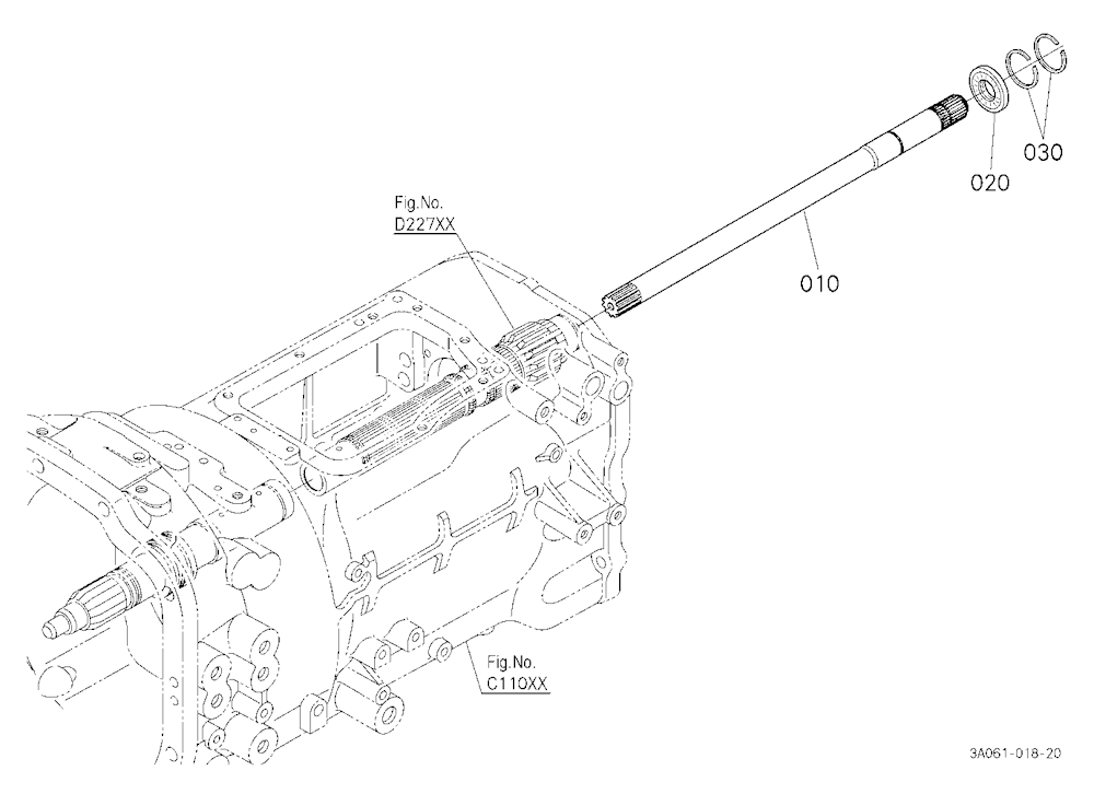 Pto Propeller Shaft [Rops Type]