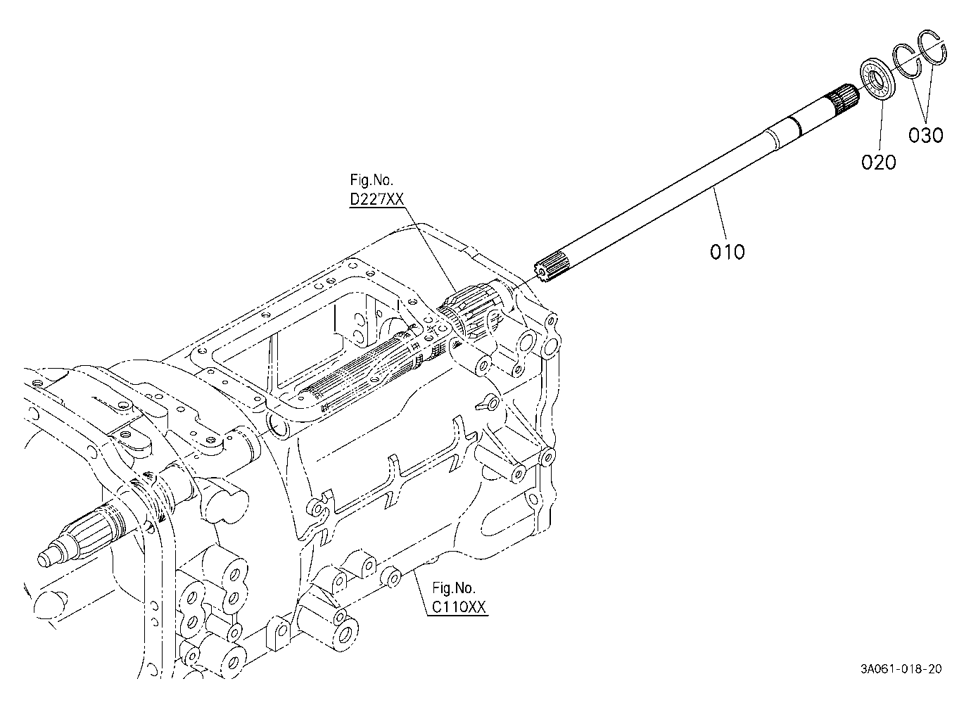 Pto Propeller Shaft [Rops Type]