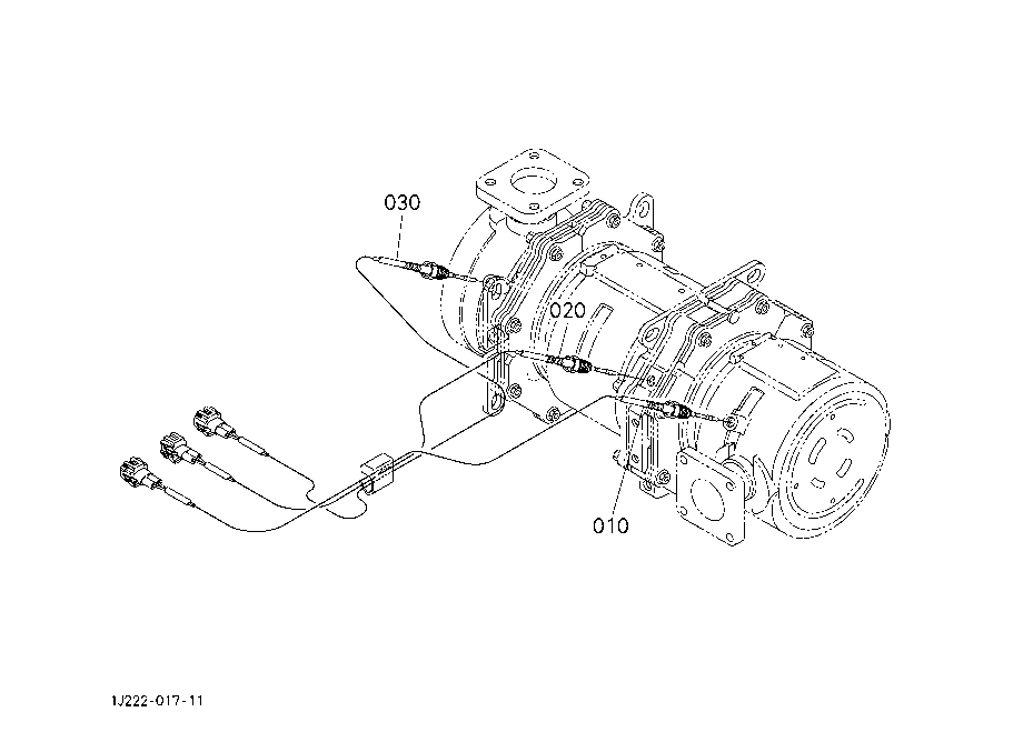 Diesel Particulate Filter Muffler Sensor