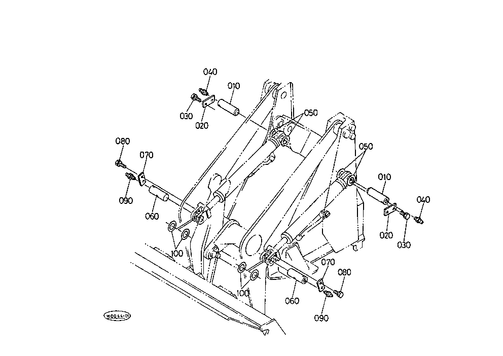 Assy Pin Lift Cylinder