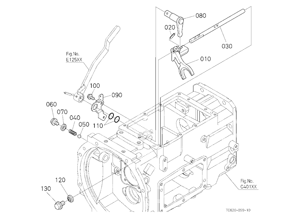 Pto Gear Shift Fork