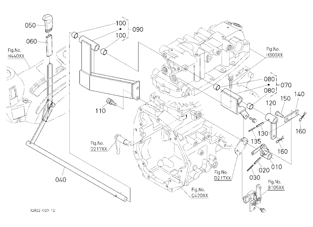Range Gear Shift Lever