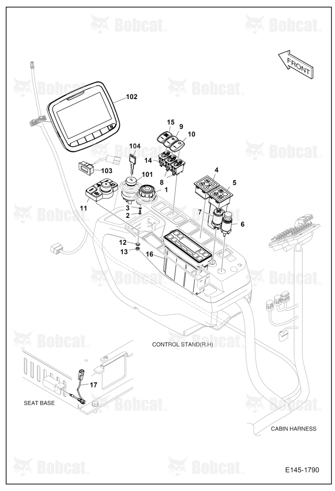 Electric Parts (Control Stand)