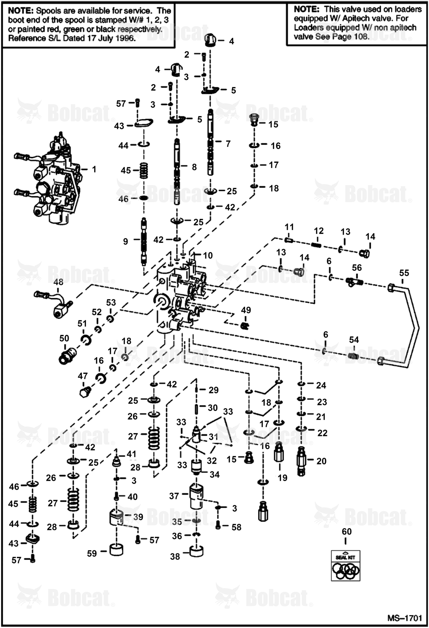 High Horsepower Hydraulics (Control Valve)  510375001 & Above, 509715001 & Above