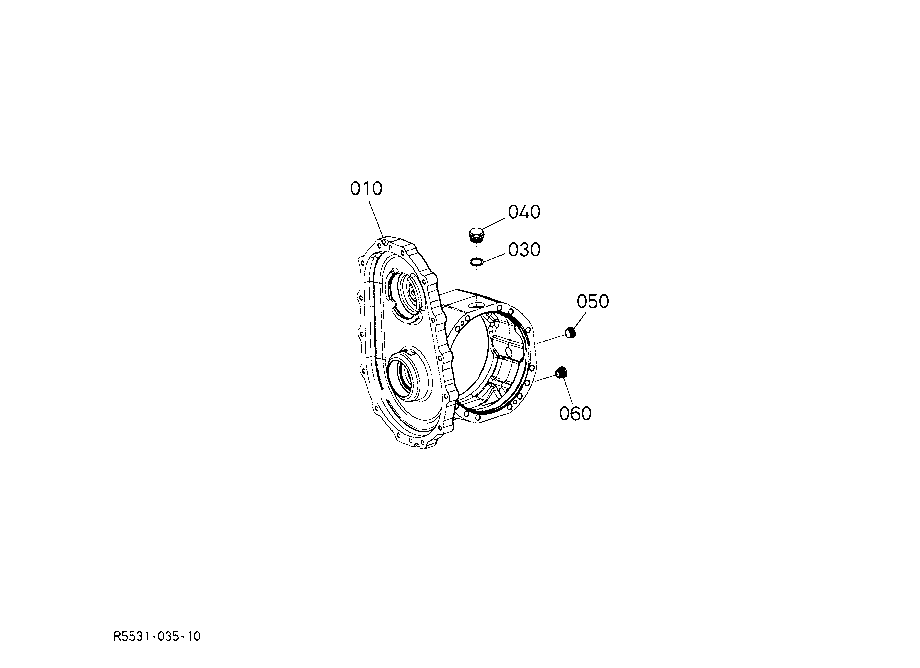 Rear Axle (Central Housing)