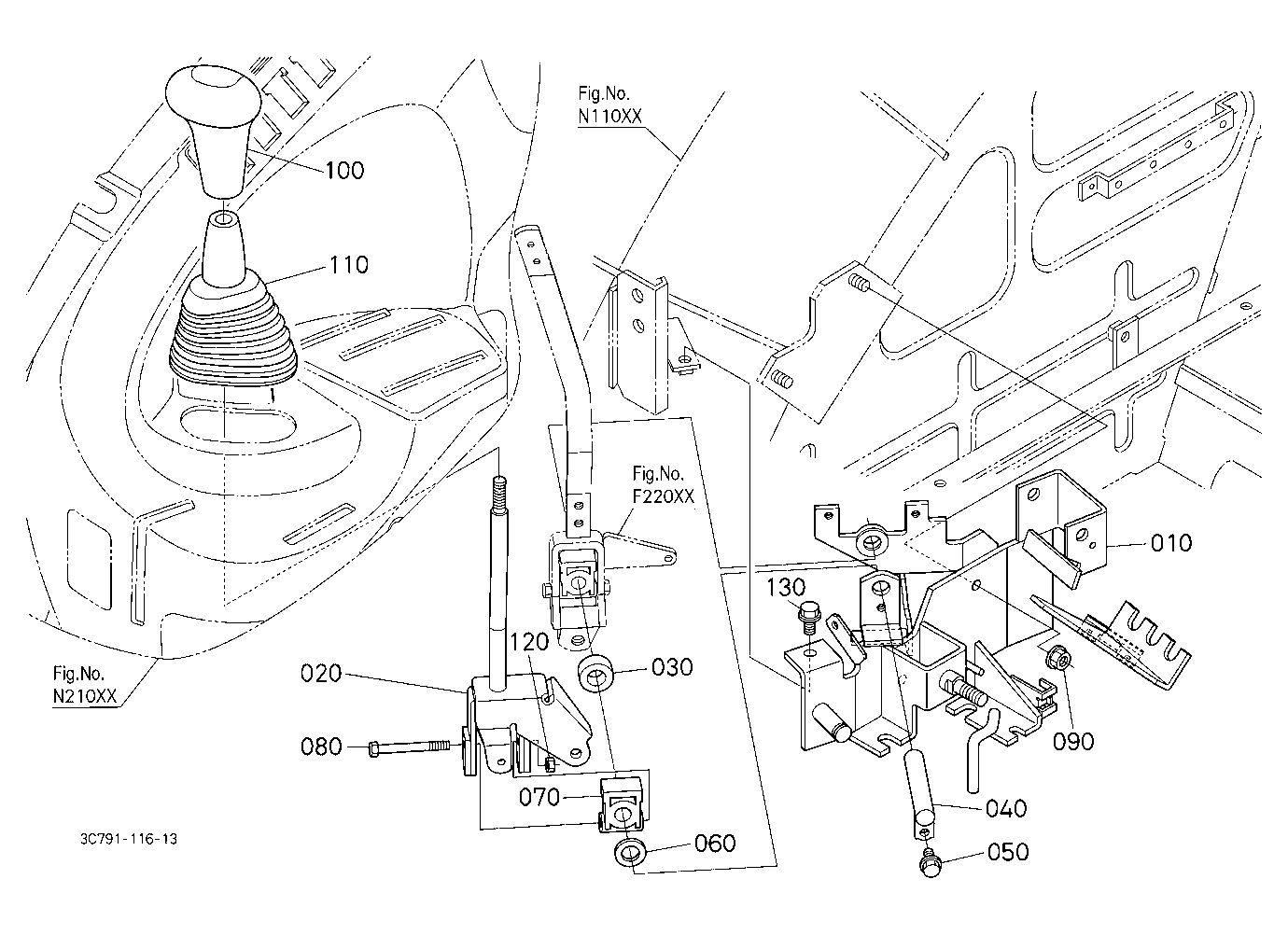 Main Gear Shift Lever