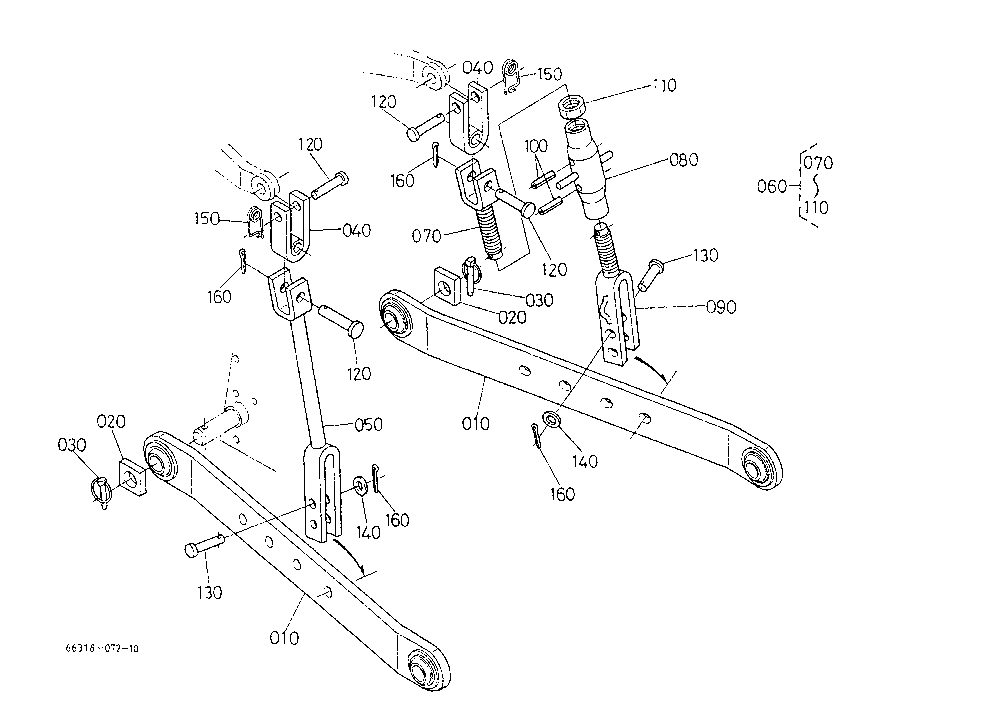 Lower Link/Lift Rod