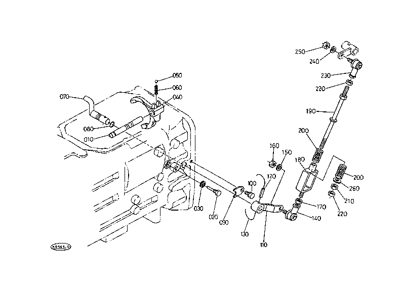Hi-Lo Gear Shift Fork W/O Cab