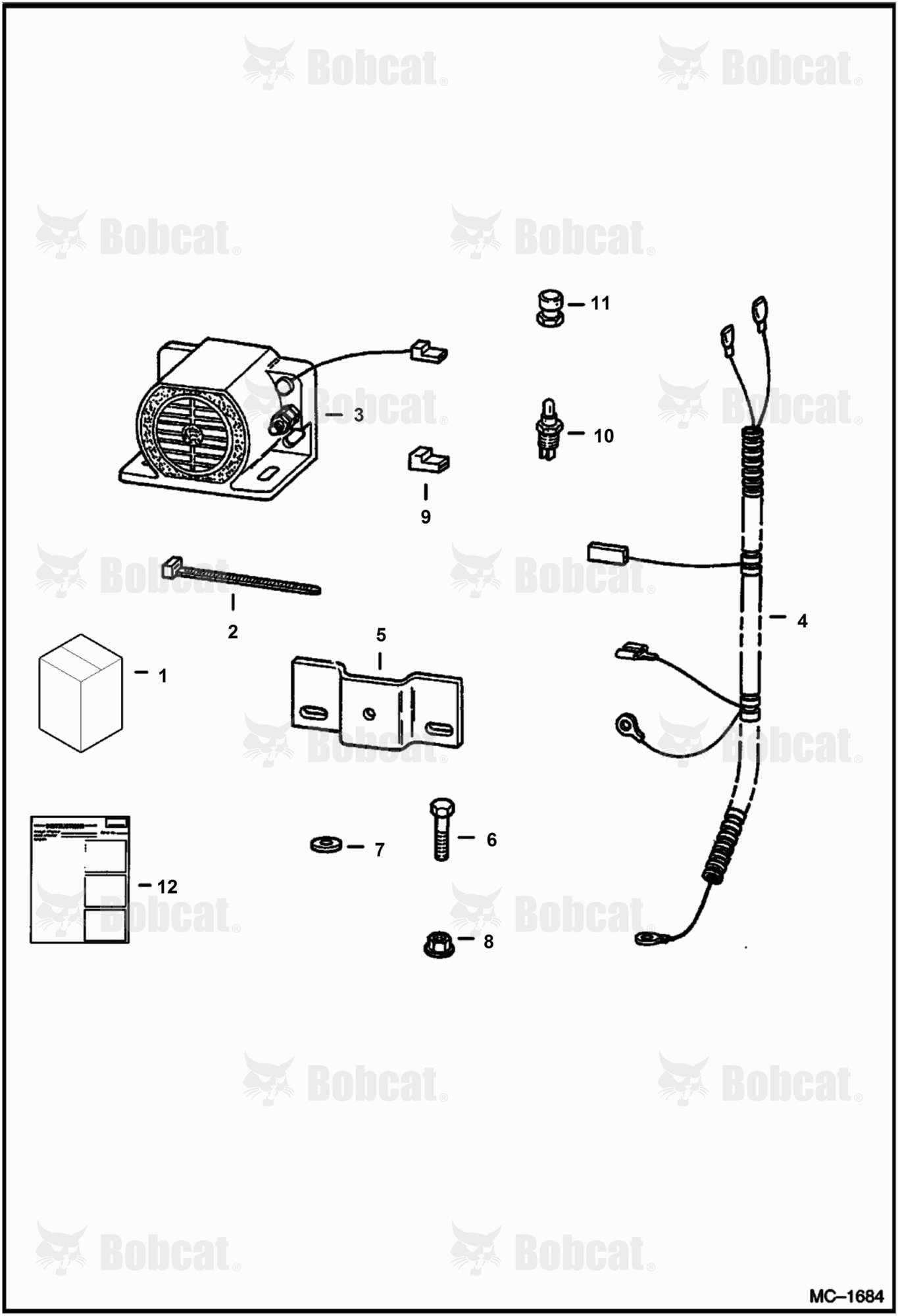 Horn Kit (Domestic & European)  502425028 & Above