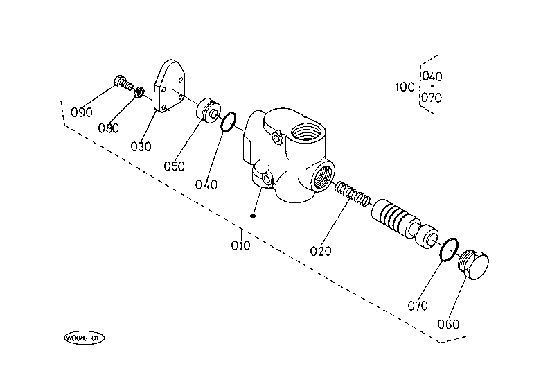 Flow Priority Valve (Section Parts)
