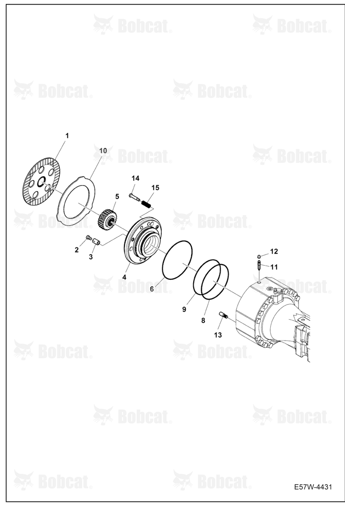 Brakes (Front Axle)  AEFB11308 & Above