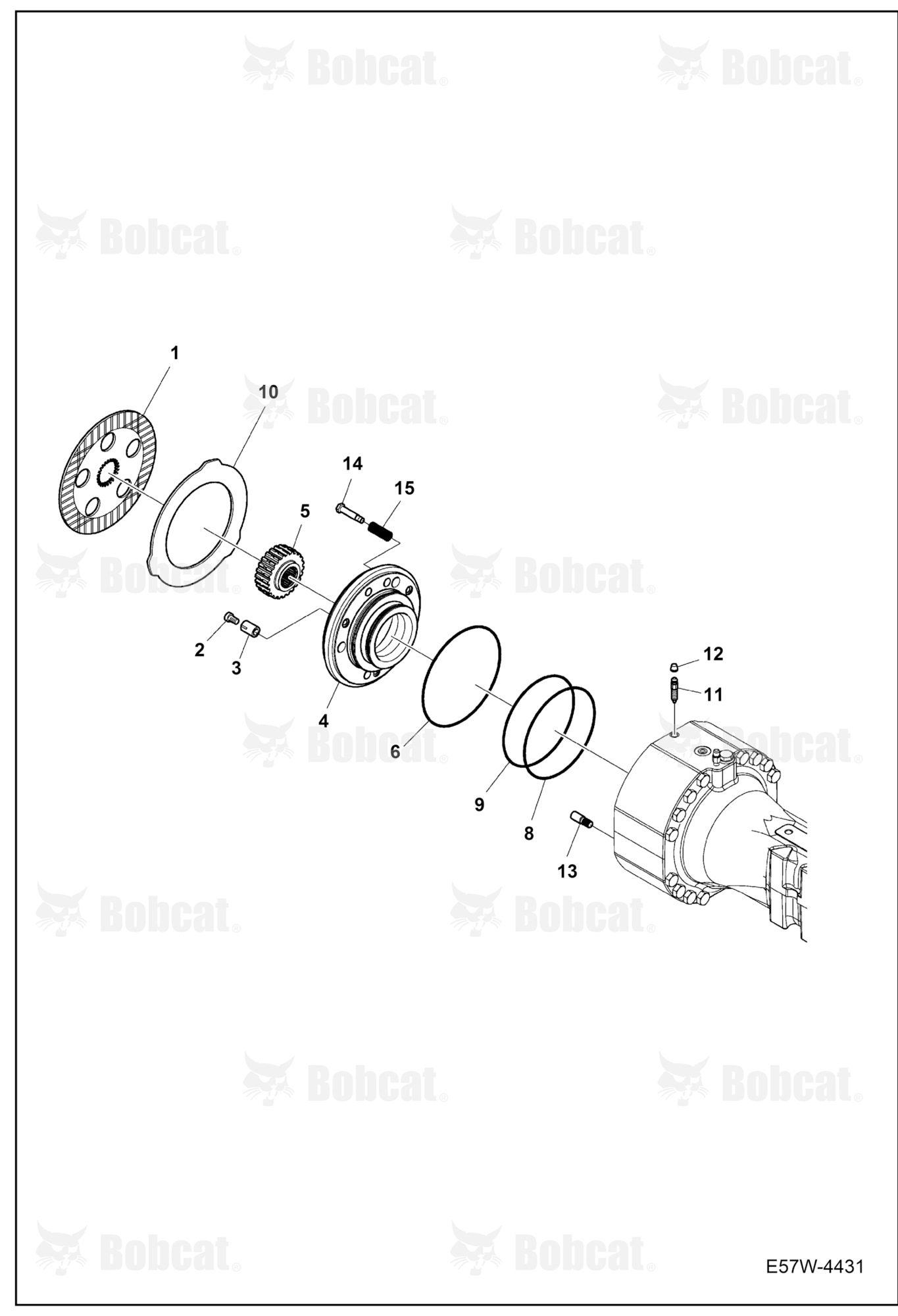 Brakes (Front Axle)  AEFB11308 & Above