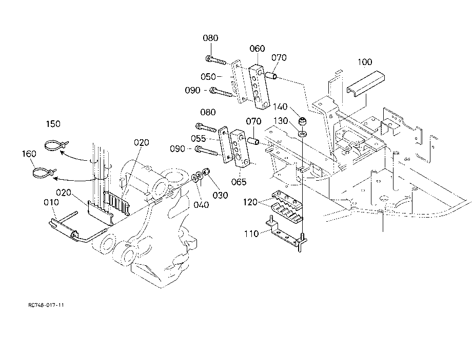 Oil Piping (Clamp)