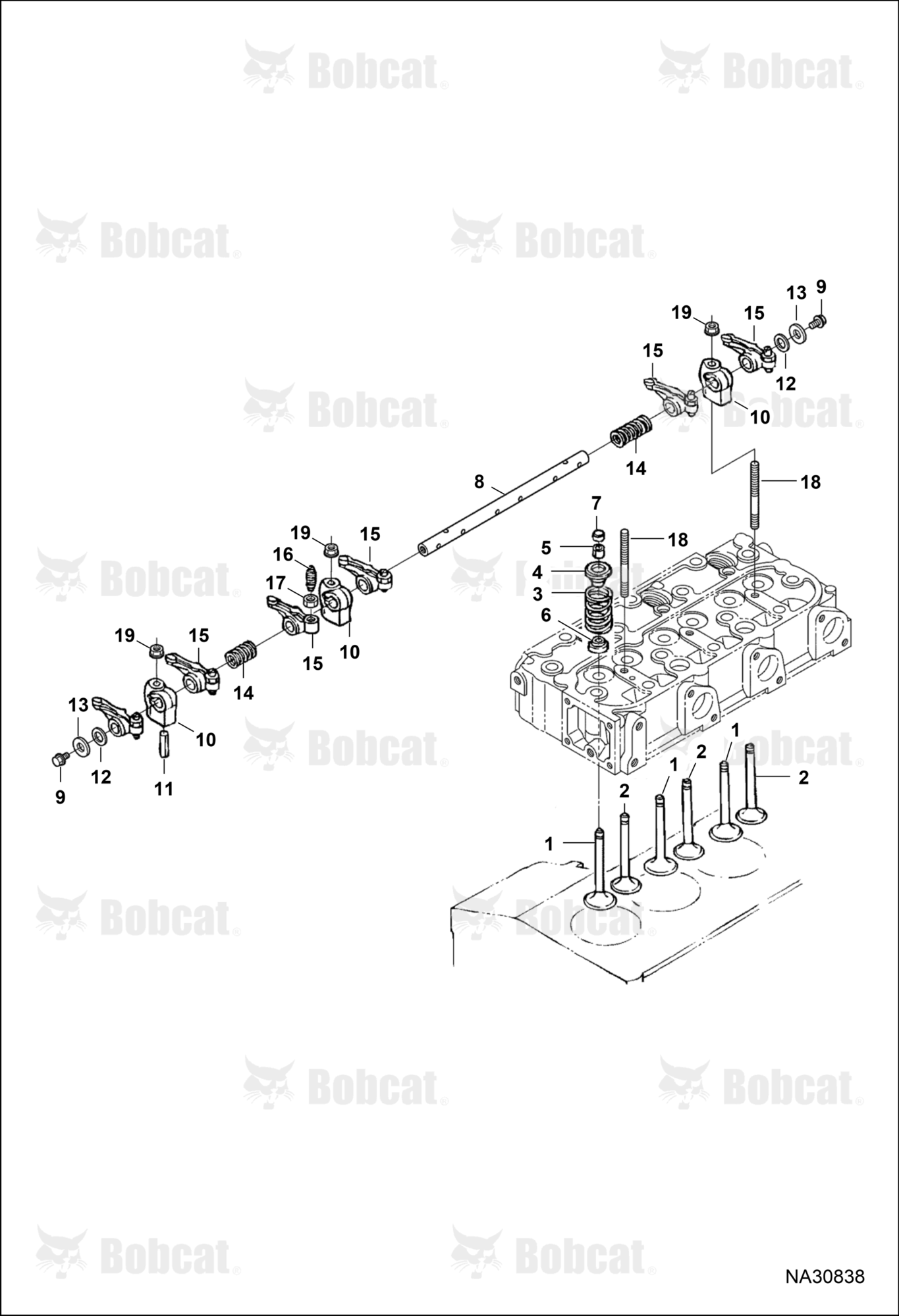 Rocker Arm & Valves