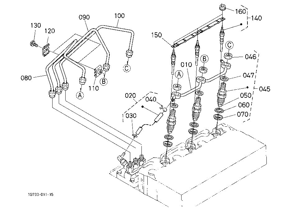 Nozzle Holder And Glow Plug
