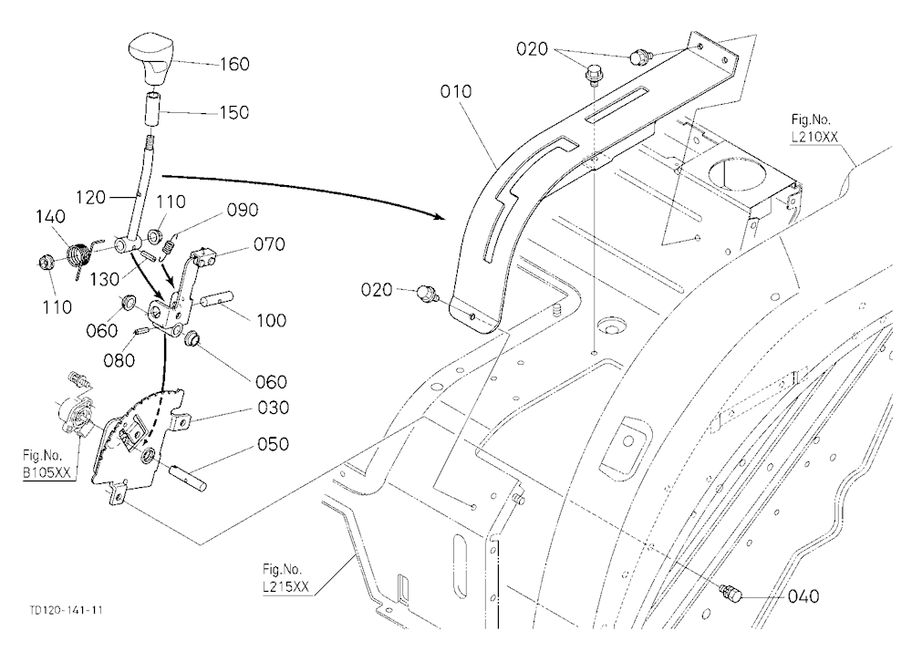 Main Gear Shift Lever [Gst Type]