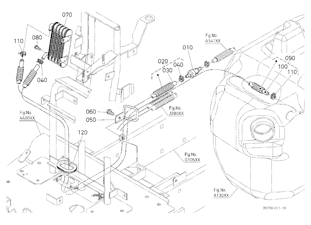 Fuel Pipe (Fuel Cooler)