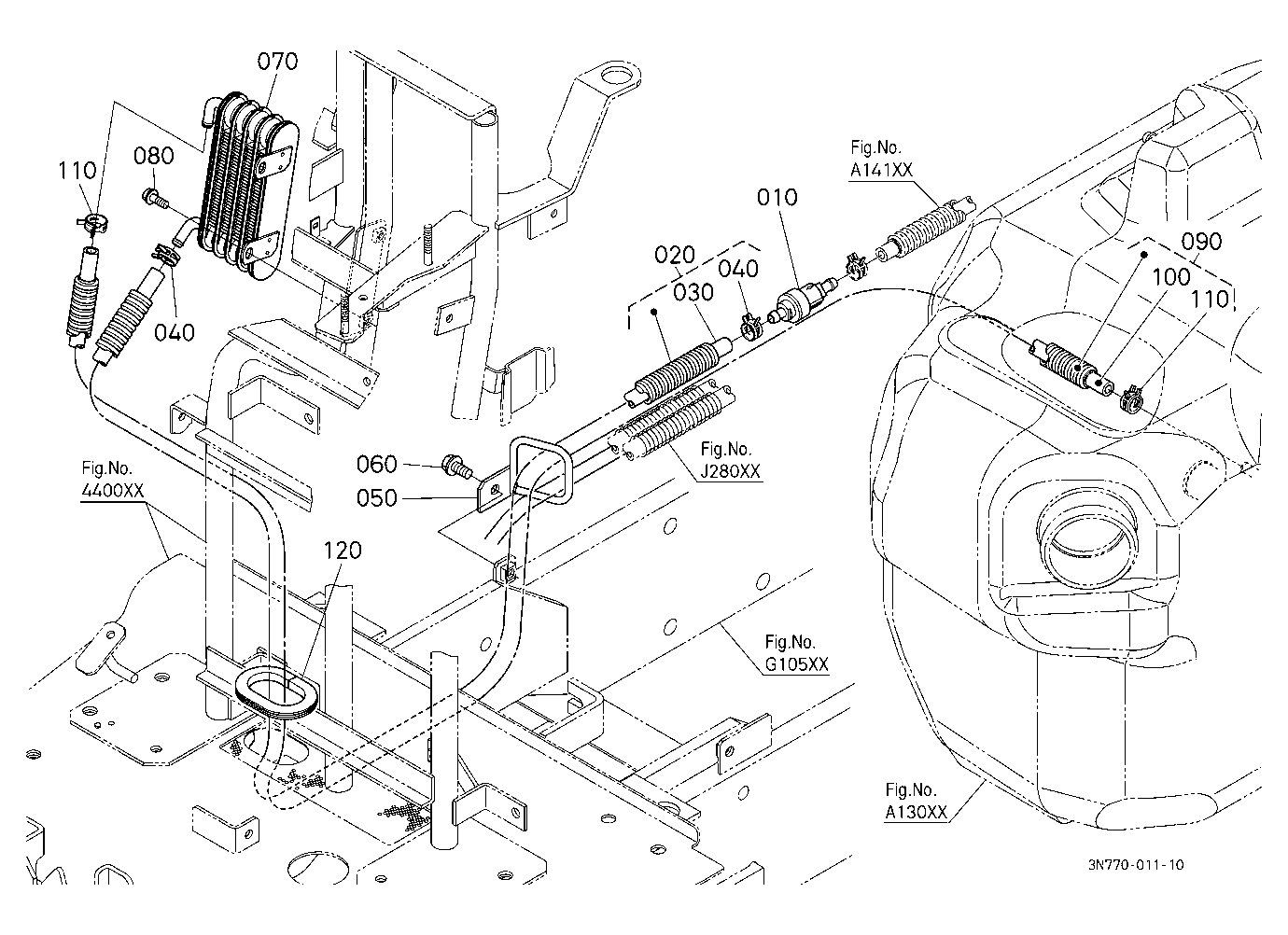 Fuel Pipe (Fuel Cooler)