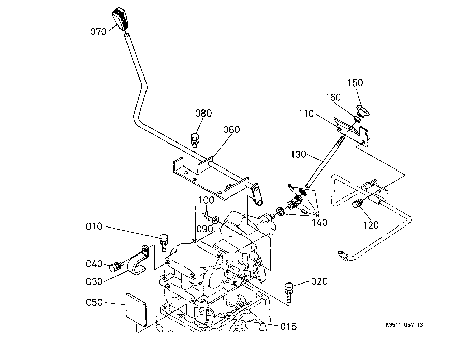 Hydraulic Lift Lever