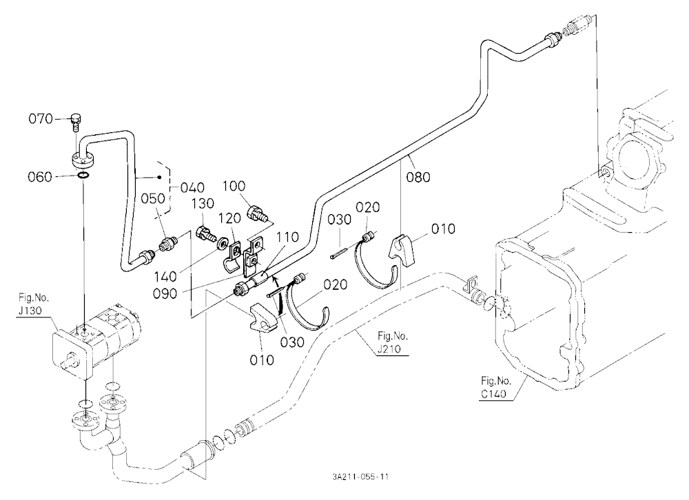 Hydraulic Pipe (Delivery)
