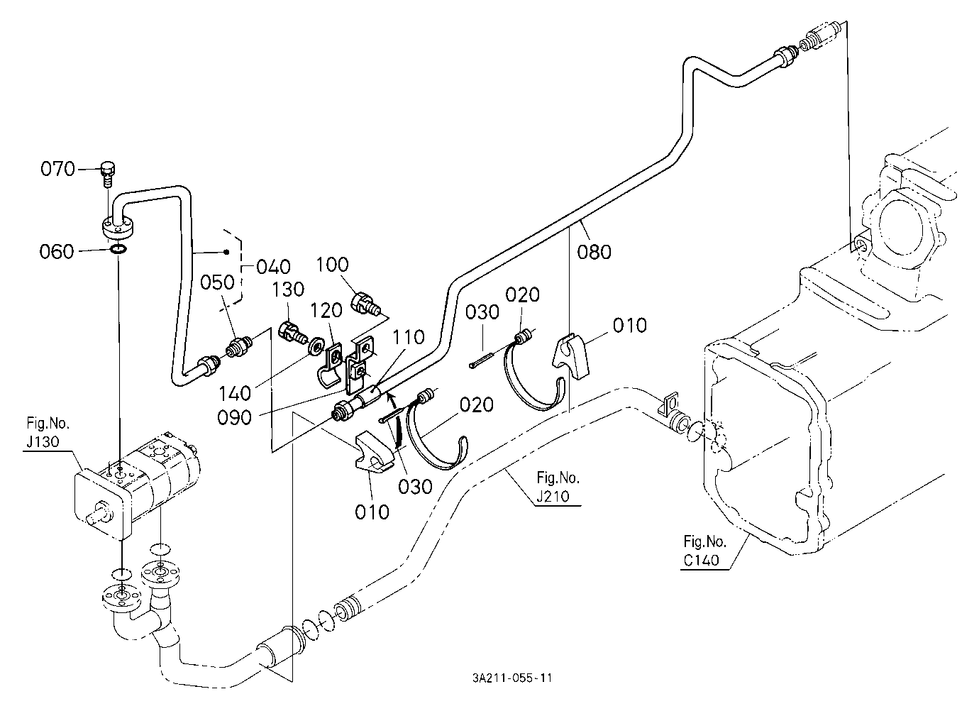 Hydraulic Pipe (Delivery)