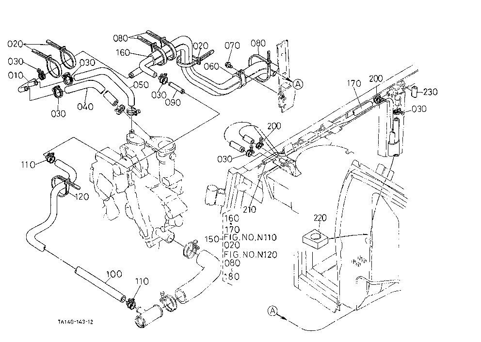Heater Hose [Cab Type]