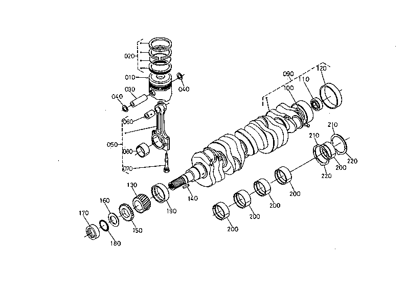 Piston And Crankshaft
