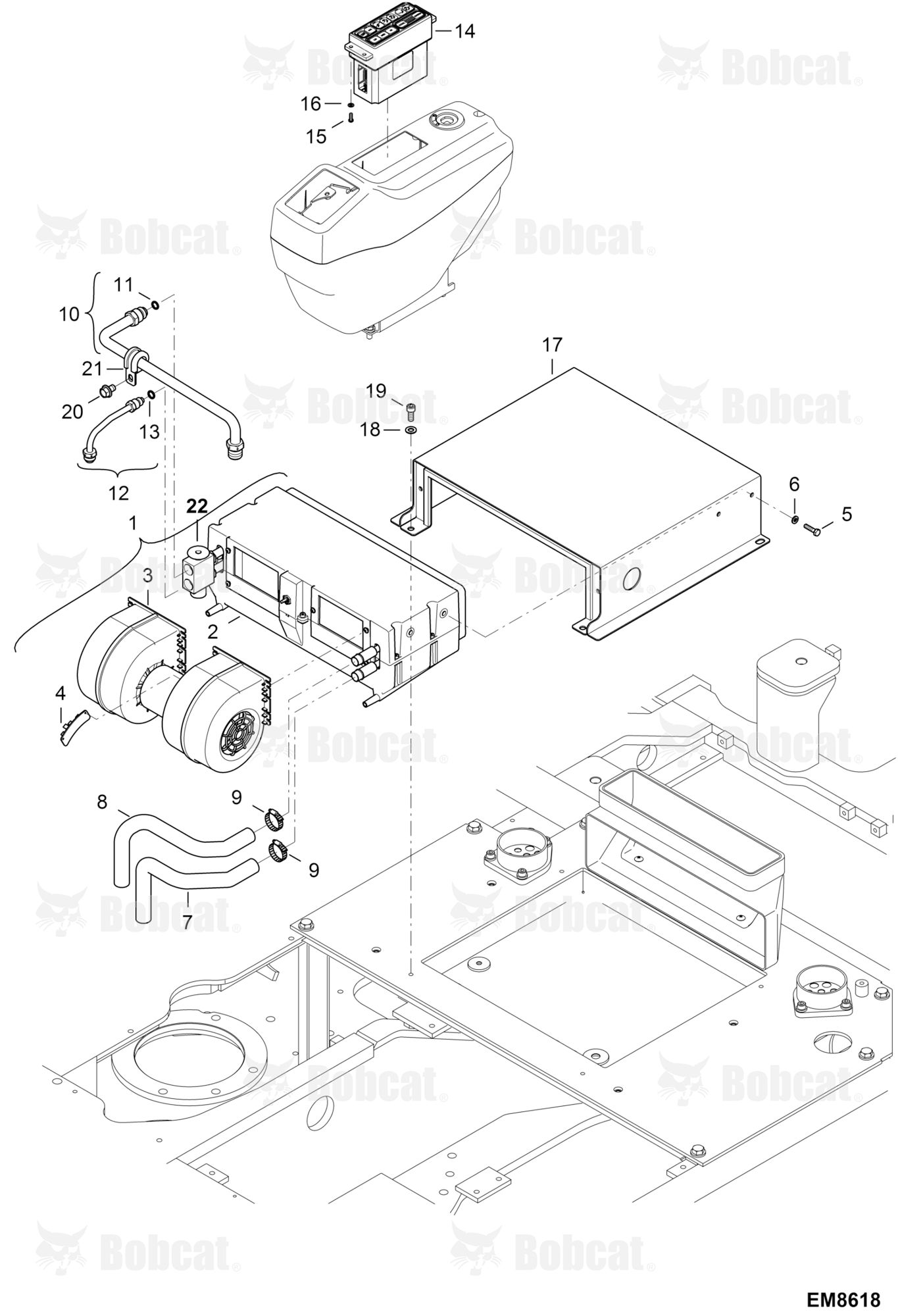Air Conditioning (Cab)  AEFB10001 - AEFB11129