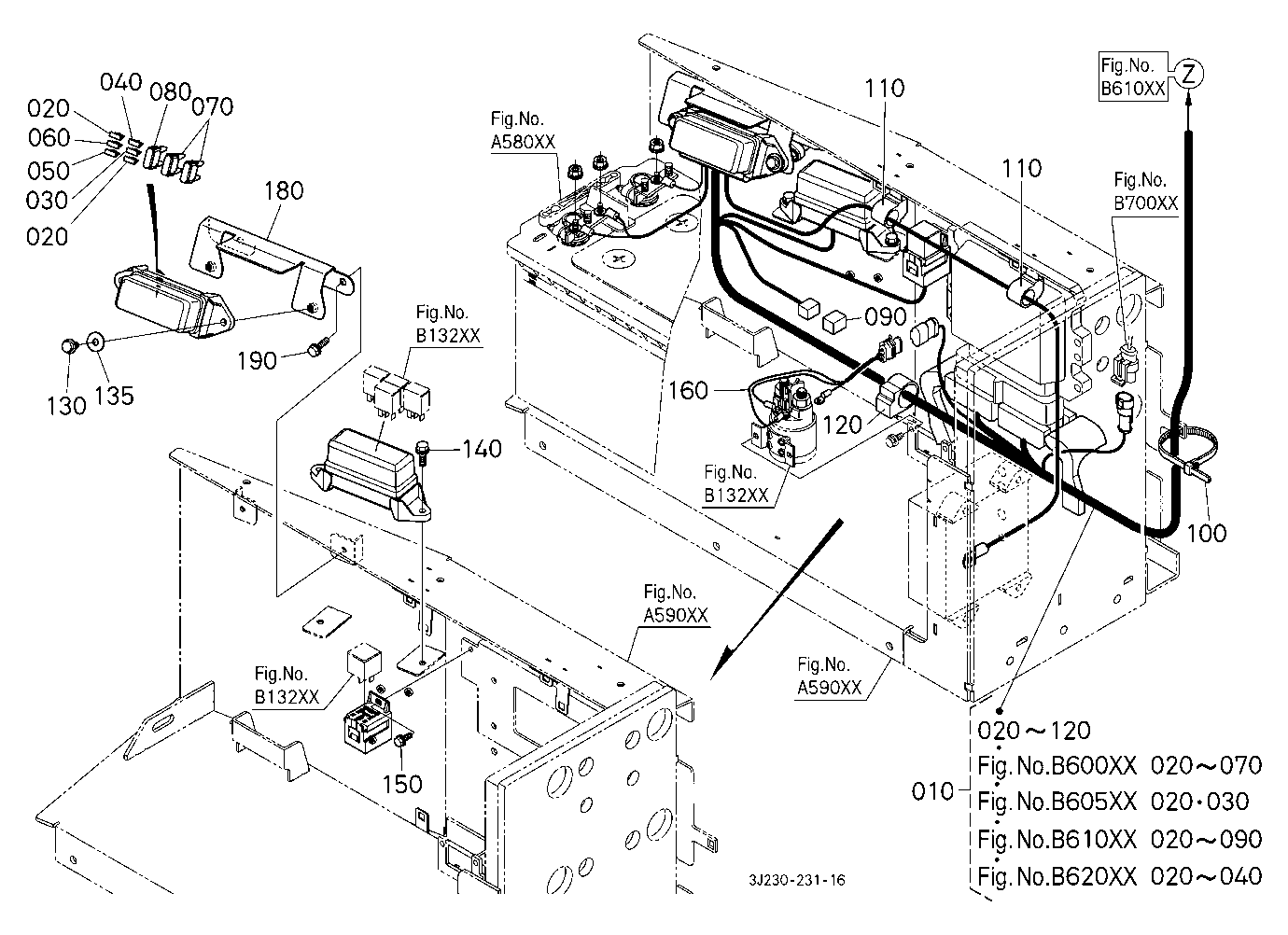 Electrical Wiring (Engine) 4 (Fuse/Battery)