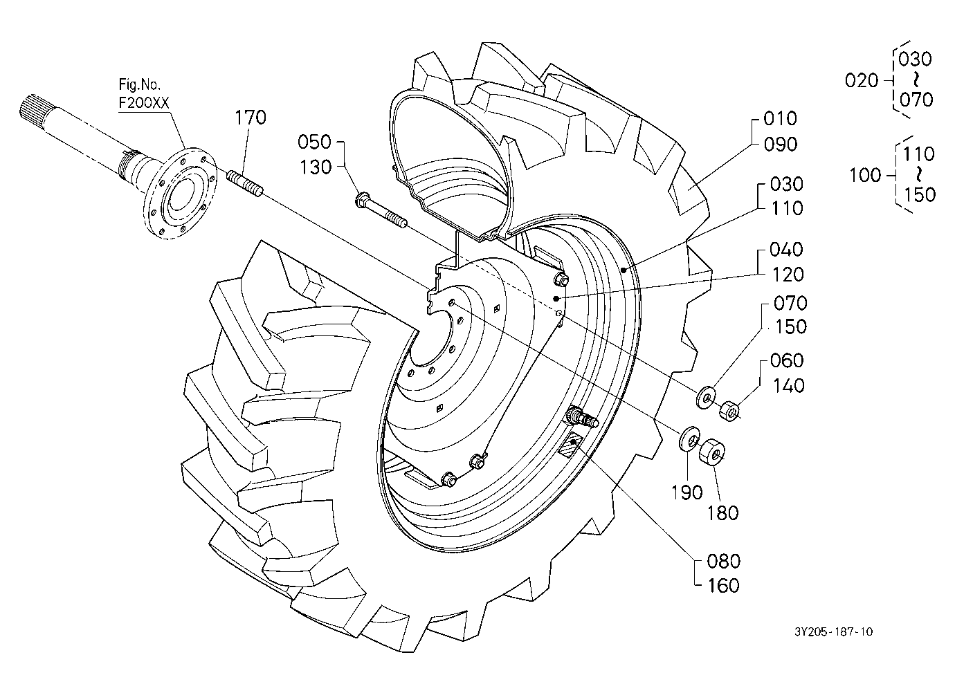Rear Wheel (16.9-34) [A]