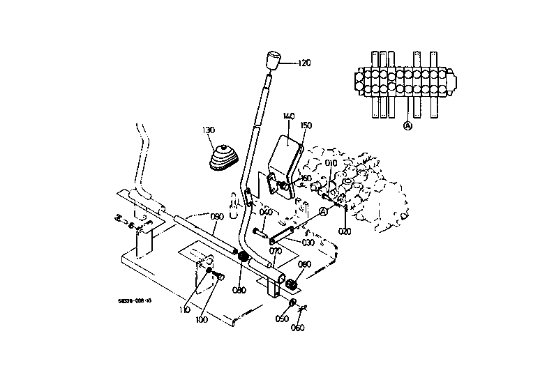 Control Lever (Travel Lh)