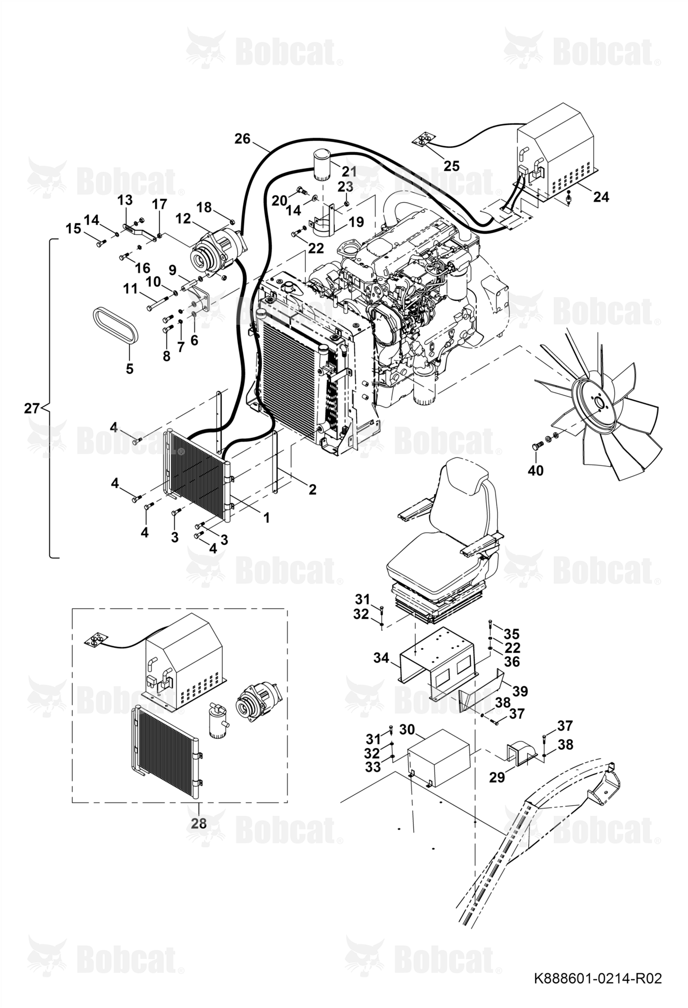 AIR-CONDITIONER and Its Connections  B45311001 - B45311048