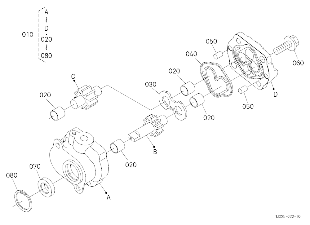 Hydraulic Pump [Component Parts]