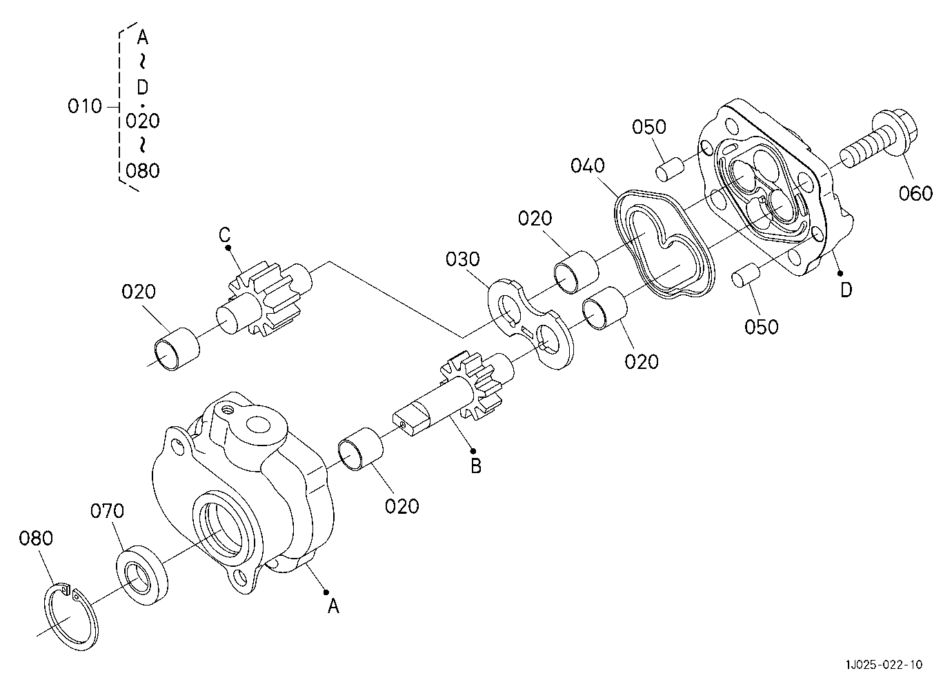 Hydraulic Pump [Component Parts]