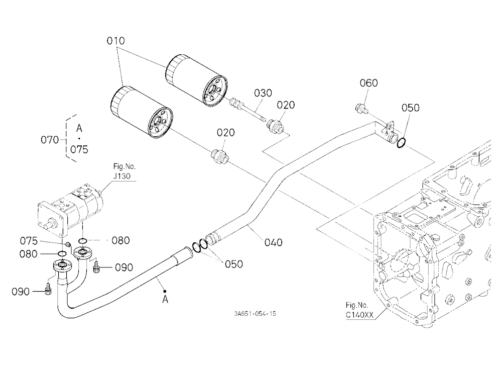 Hydraulic Pipe (Suction) [Rops Type]